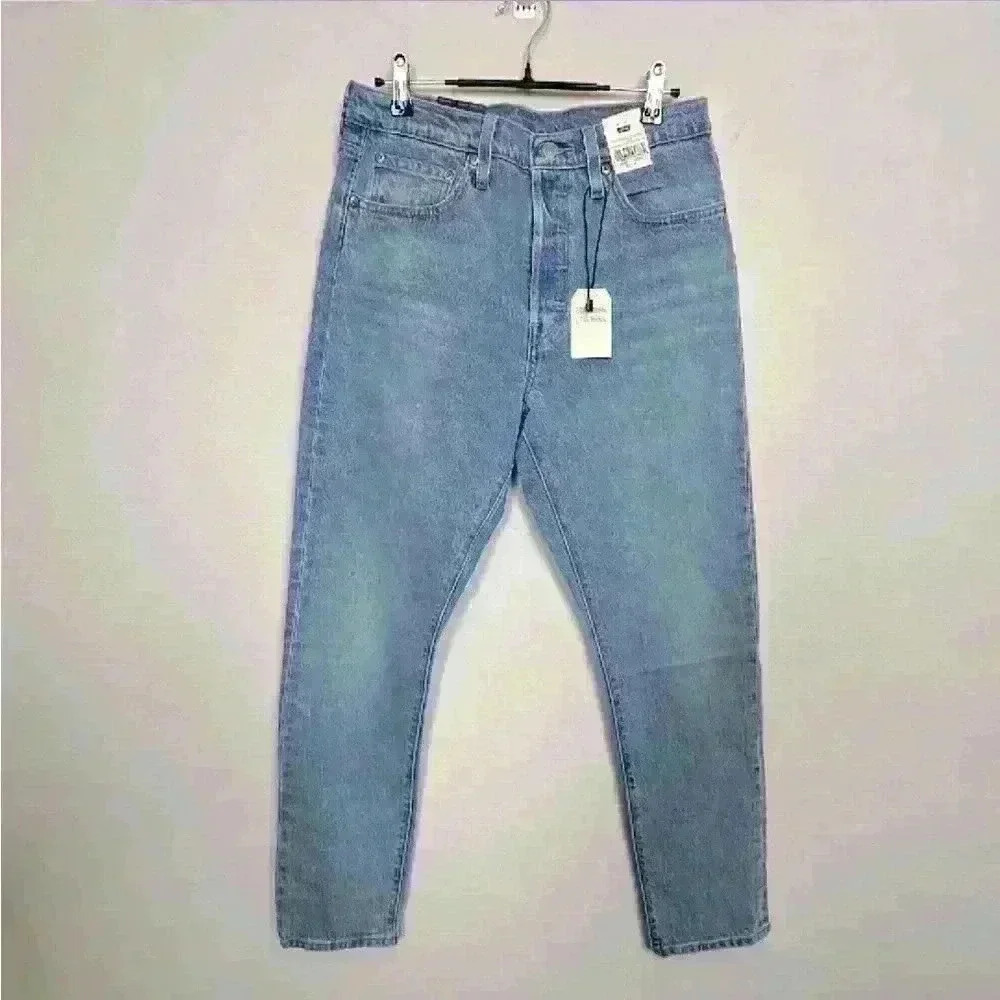 Levi’s 501 29x28 skinny blue denim jeans